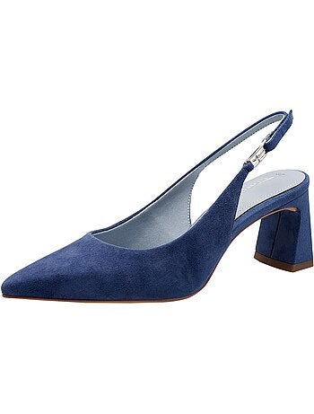 Escarpins Cuir à Talon Tamaris