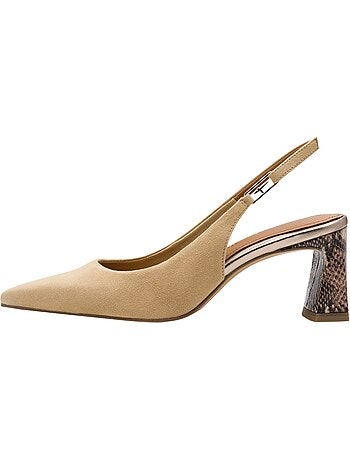 Escarpins Cuir à Talon Tamaris