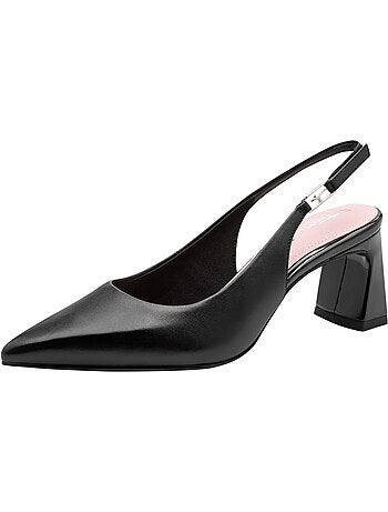 Escarpins Cuir à Talon Tamaris