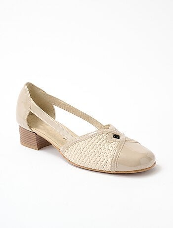 Escarpins cuir largeur confort pieds sensibles - Afibel