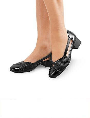 Escarpins cuir largeur confort pieds sensibles - Afibel