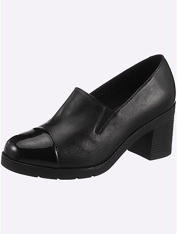 Escarpins cuir nappa de vache - taille standard - helline