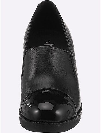 Escarpins cuir nappa de vache - taille standard - helline