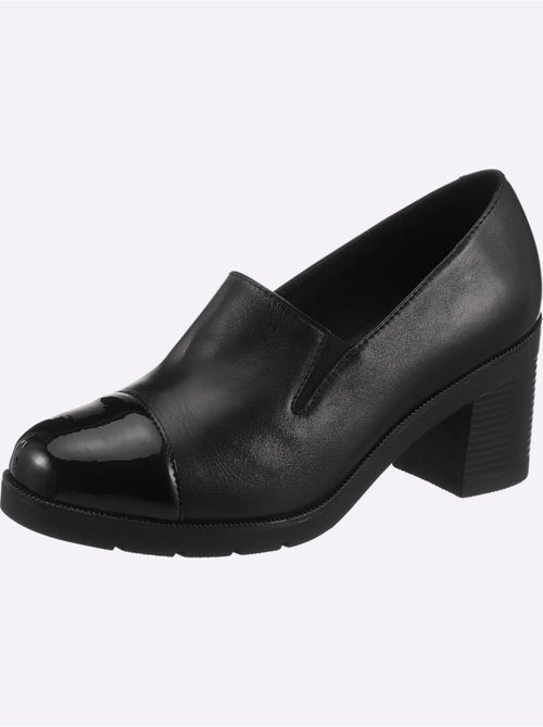 Escarpins cuir nappa de vache - taille standard - helline - Kiabi Escarpins cuir nappa de vache - taille standard - helline - Kiabi