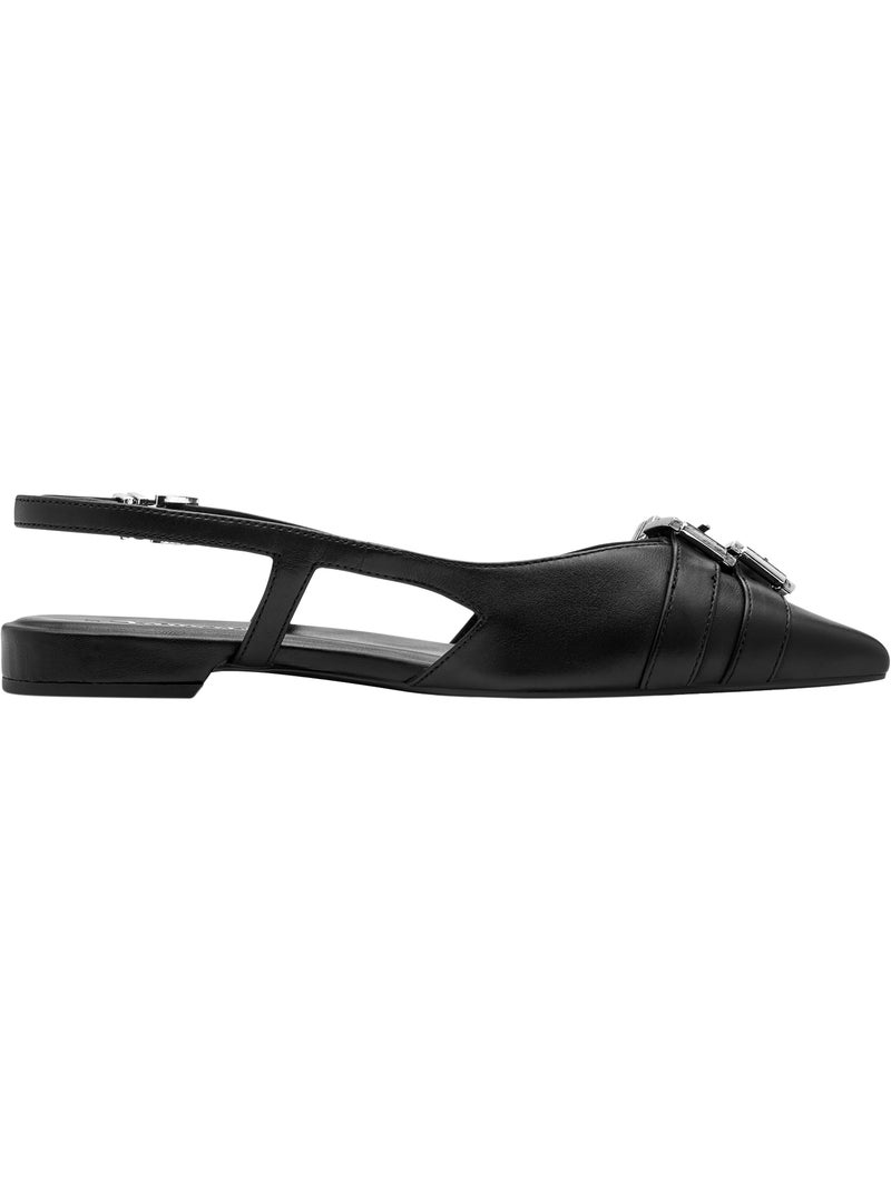 Escarpins Cuir Tamaris Noir - Kiabi