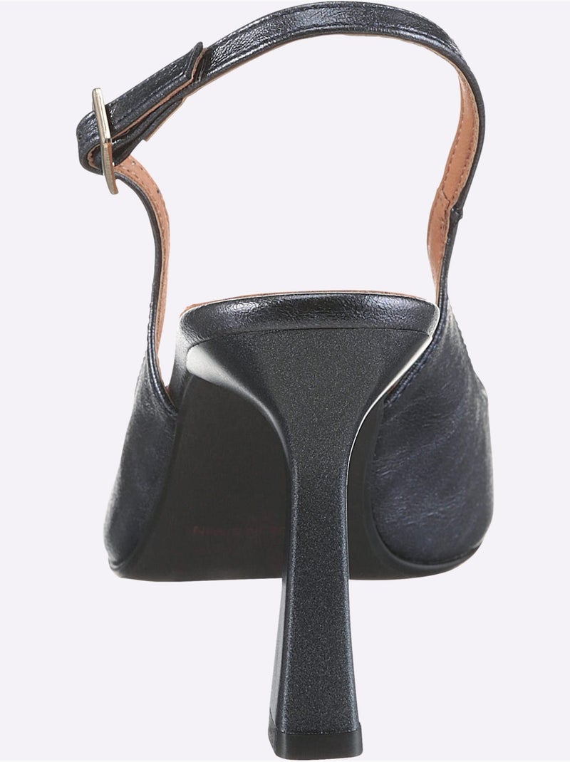 Escarpins De Fabrication Espagnole - Taille Standard - Helline Bleu Gris - Kiabi