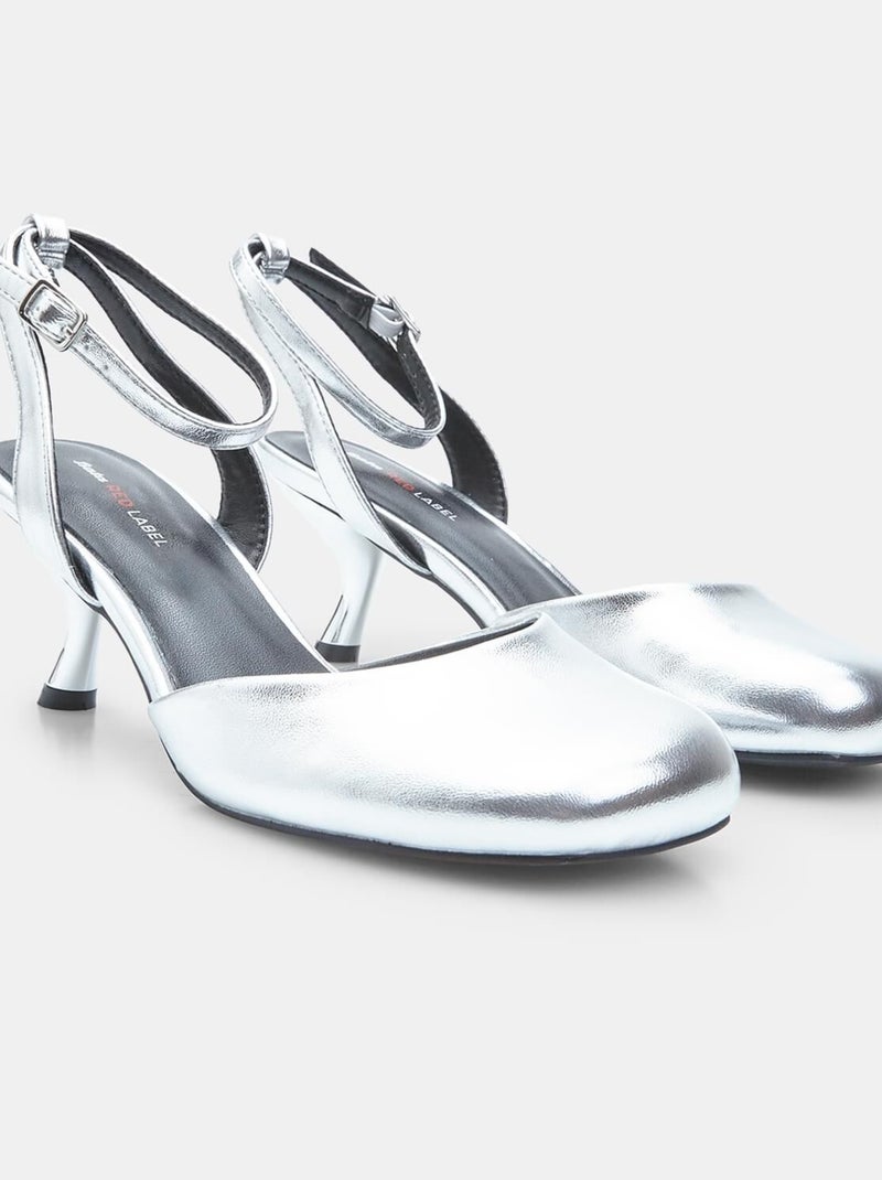 Escarpins Élégants BATA RL Argent - Kiabi