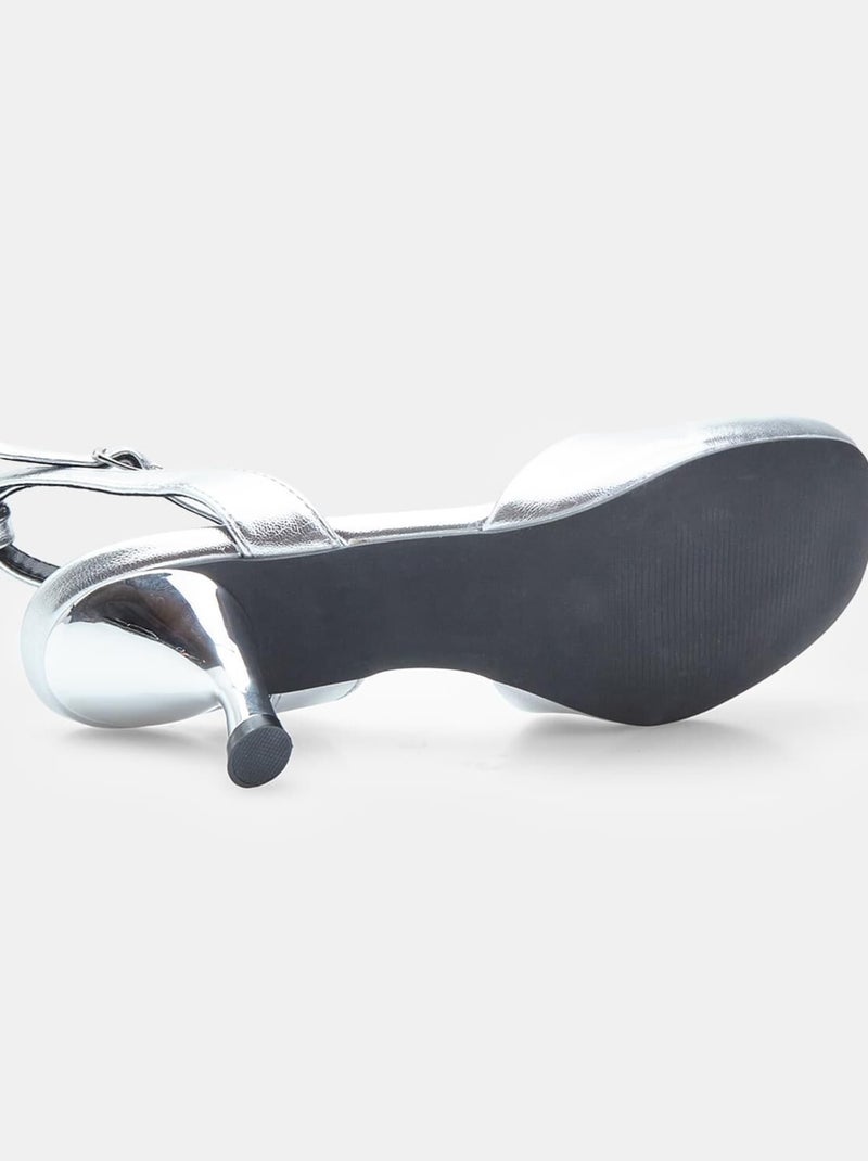 Escarpins Élégants BATA RL Argent - Kiabi