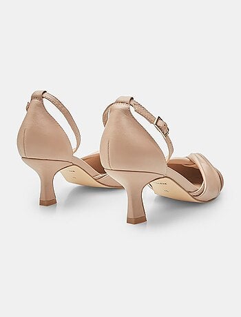 Escarpins en cuir avec bride à la cheville BATA