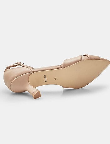 Escarpins en cuir avec bride à la cheville BATA