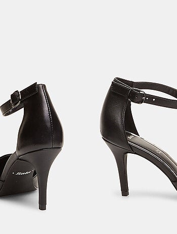 Escarpins en cuir avec bride BATA