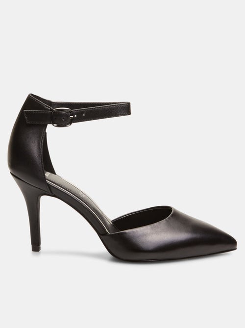 Escarpins en cuir avec bride BATA - Kiabi