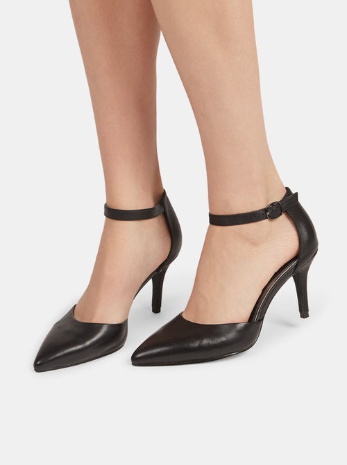 Escarpins en cuir avec bride BATA - Kiabi