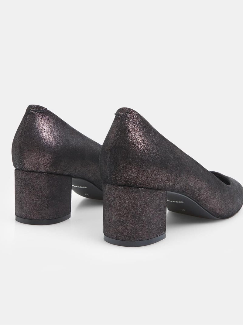 Escarpins en cuir BATA Marron - Kiabi