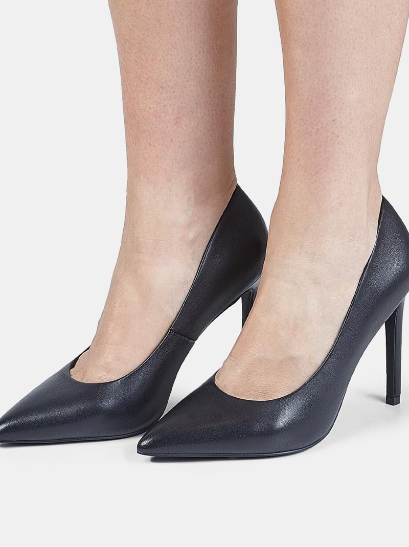 Escarpins en cuir  BATA Noir - Kiabi