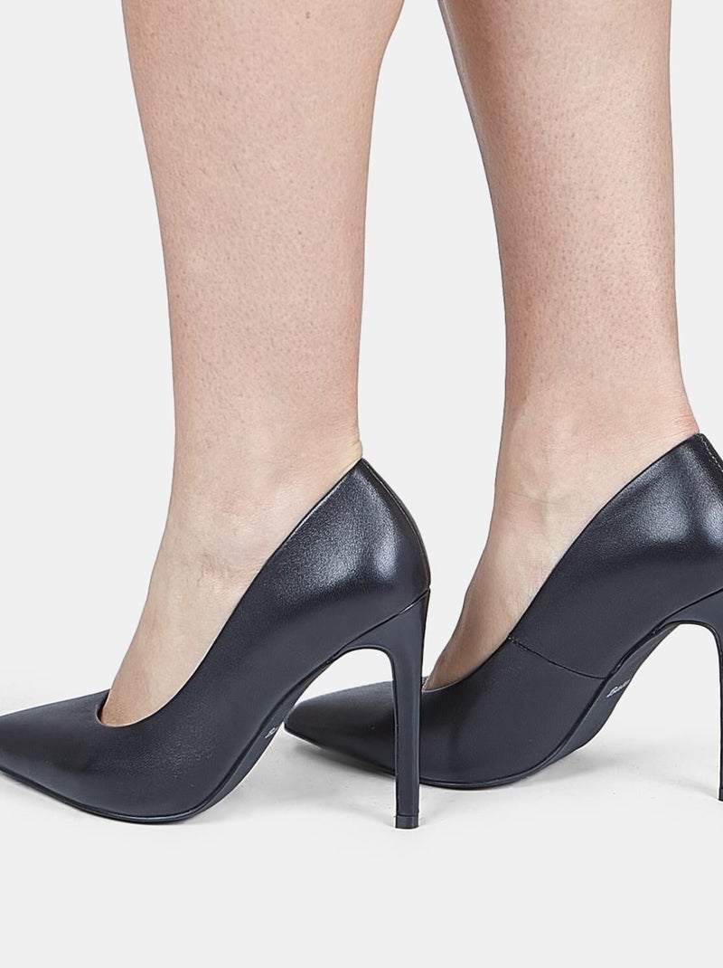 Escarpins en cuir  BATA Noir - Kiabi