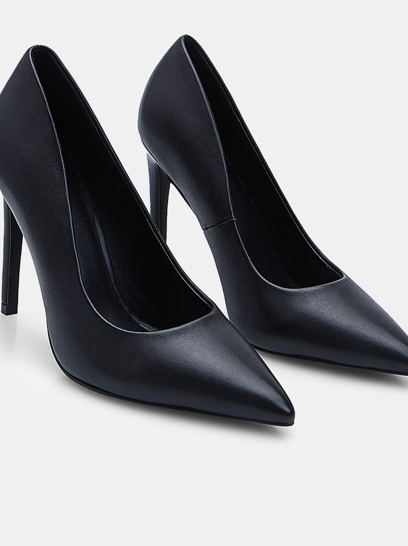 Escarpins en cuir  BATA Noir - Kiabi