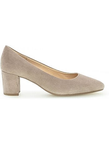 Escarpins en cuir
