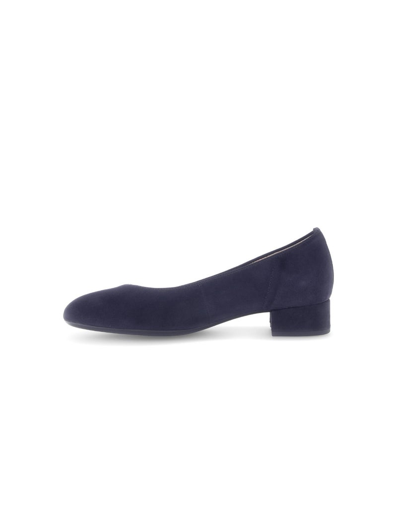 Escarpins  en cuir Bleu - Kiabi