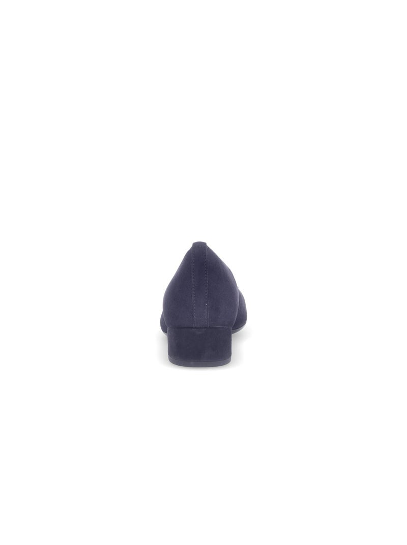 Escarpins  en cuir Bleu - Kiabi