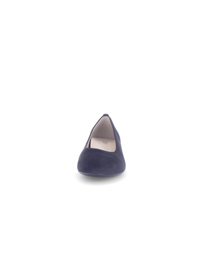 Escarpins  en cuir Bleu - Kiabi