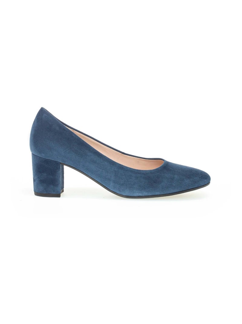 Escarpins  en cuir Gabor Bleu - Kiabi