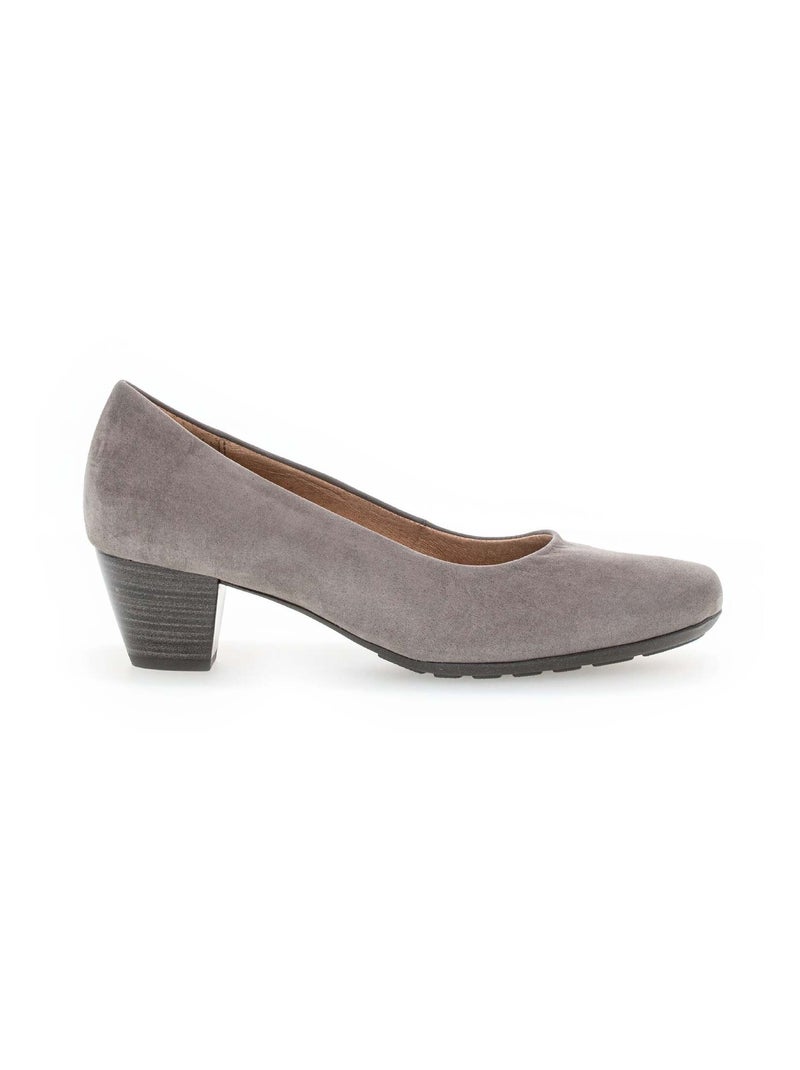 Escarpins  en cuir Gabor Marron - Kiabi