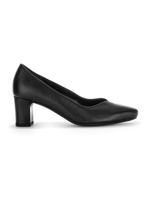 Escarpins  en cuir lisse Gabor - Kiabi