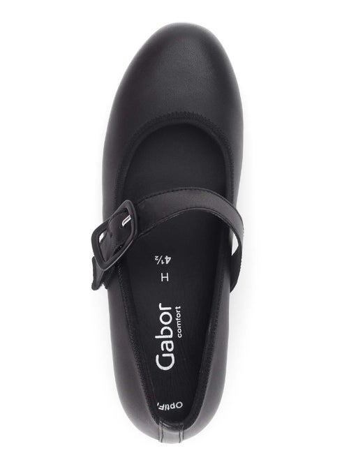 Escarpins  en cuir lisse Gabor - Kiabi