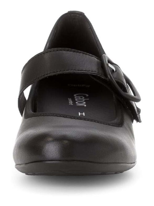 Escarpins  en cuir lisse Gabor - Kiabi