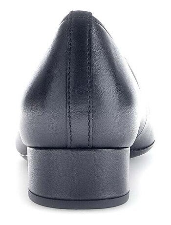 Escarpins en cuir lisse