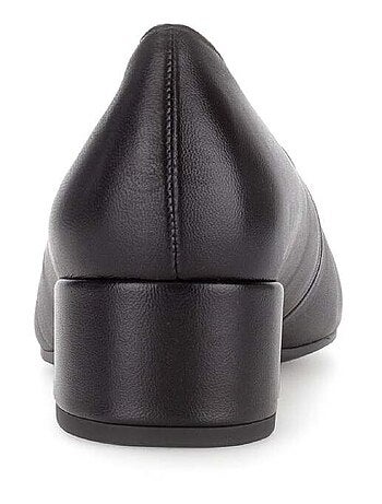 Escarpins en cuir lisse
