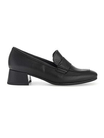 Escarpins en cuir lisse