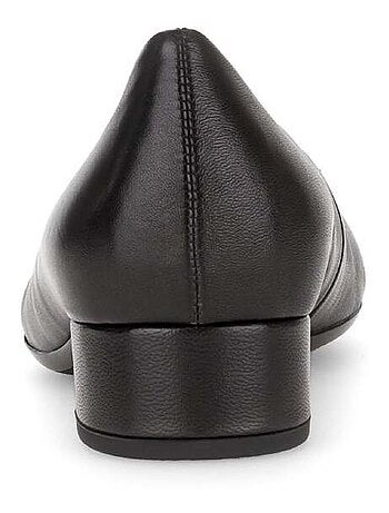 Escarpins en cuir lisse
