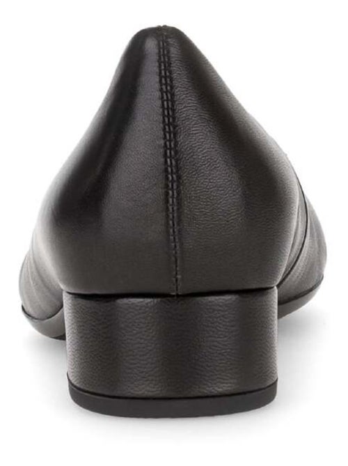 Escarpins  en cuir lisse - Kiabi