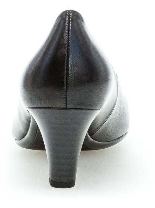 Escarpins  en cuir lisse - Kiabi