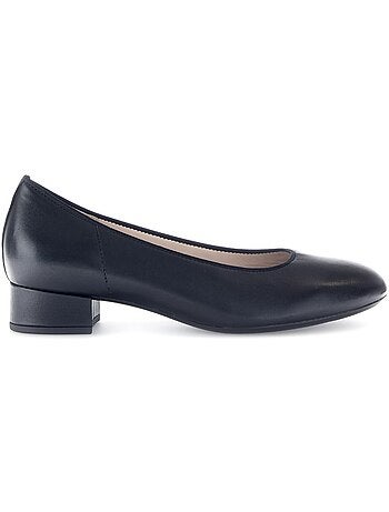 Escarpins en cuir lisse