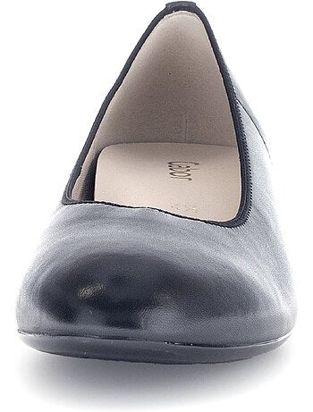 Escarpins en cuir lisse