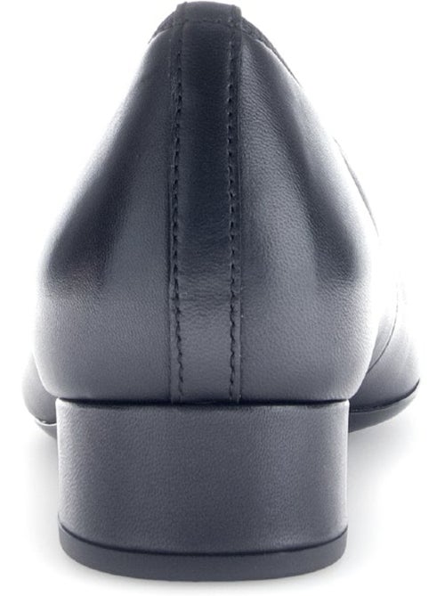 Escarpins  en cuir lisse - Kiabi
