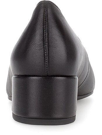 Escarpins en cuir lisse