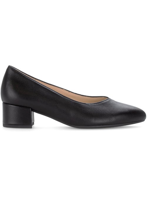 Escarpins  en cuir lisse - Kiabi