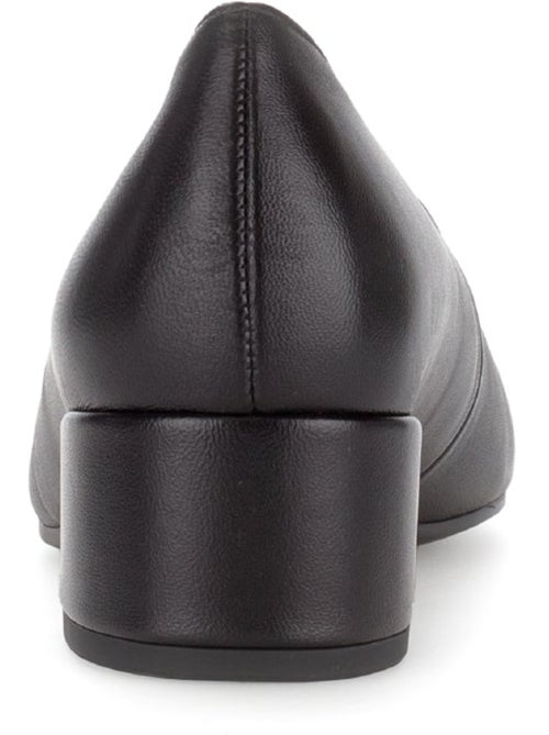 Escarpins  en cuir lisse - Kiabi