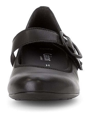Escarpins en cuir lisse
