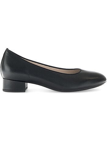 Escarpins en cuir lisse