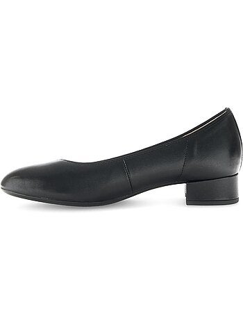 Escarpins en cuir lisse