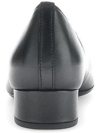Escarpins en cuir lisse