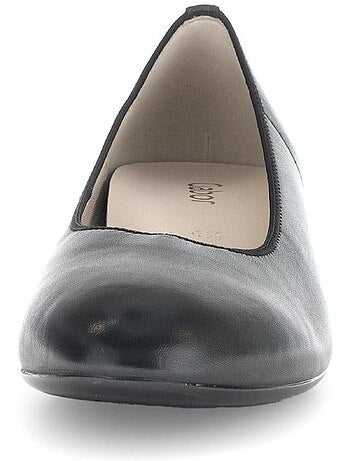 Escarpins en cuir lisse
