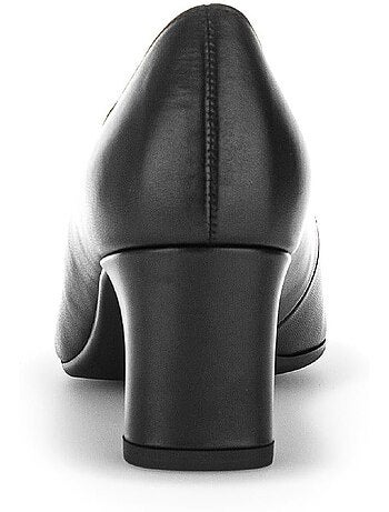 Escarpins en cuir lisse