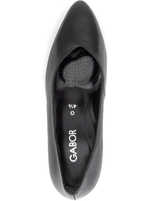 Escarpins en cuir lisse - Kiabi Escarpins en cuir lisse - Kiabi