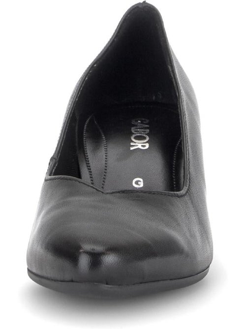 Escarpins en cuir lisse - Kiabi Escarpins en cuir lisse - Kiabi